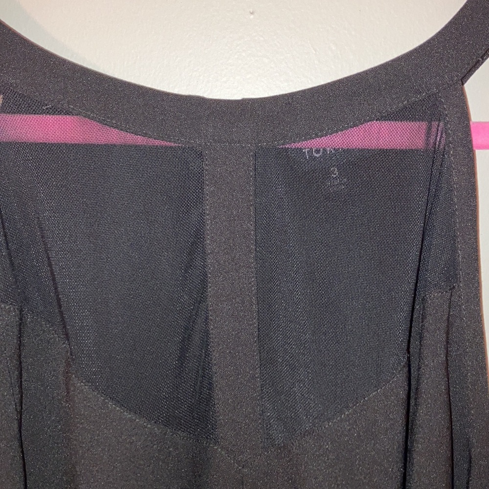 🖤 Torrid Fit And Flare Crepe With Mesh Inset Tank 🖤 - Picture 7 of 10